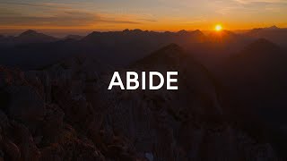 Dwell Songs - Abide (Lyrics) ft. Aaron Williams