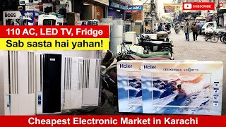 Jackson Market Karachi- Cheap 110 AC, Bicycle, Fridge, LED TV—Imported Electronics Near Karachi Port