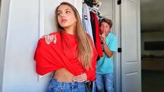 I Spent the Night in my Crush's House \u0026 She had No Idea... (24 Hour Challenge)