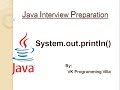 Java System.out.println() in detail