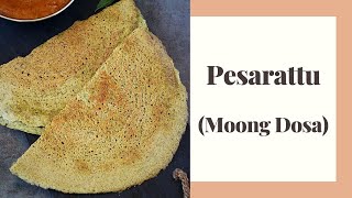 Pesarattu | Moong dal Dosa