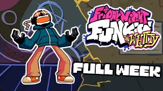 Friday Night Funkin' Mod Showcase: Vs. Whitty (Full WEEK) With Cutscenes!