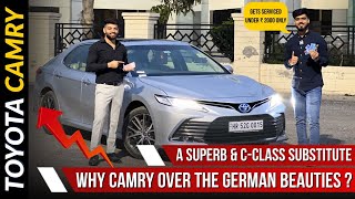 Toyota Camry Hybrid - Detailed Review🔥 Better than Superb, Audi A4, Merc C Class🤔 Auto Journal India