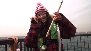 ジャンボサヨリは冬の風物詩！波止から人気の魚をゲット！/四季の釣り/2015年2月6日OA