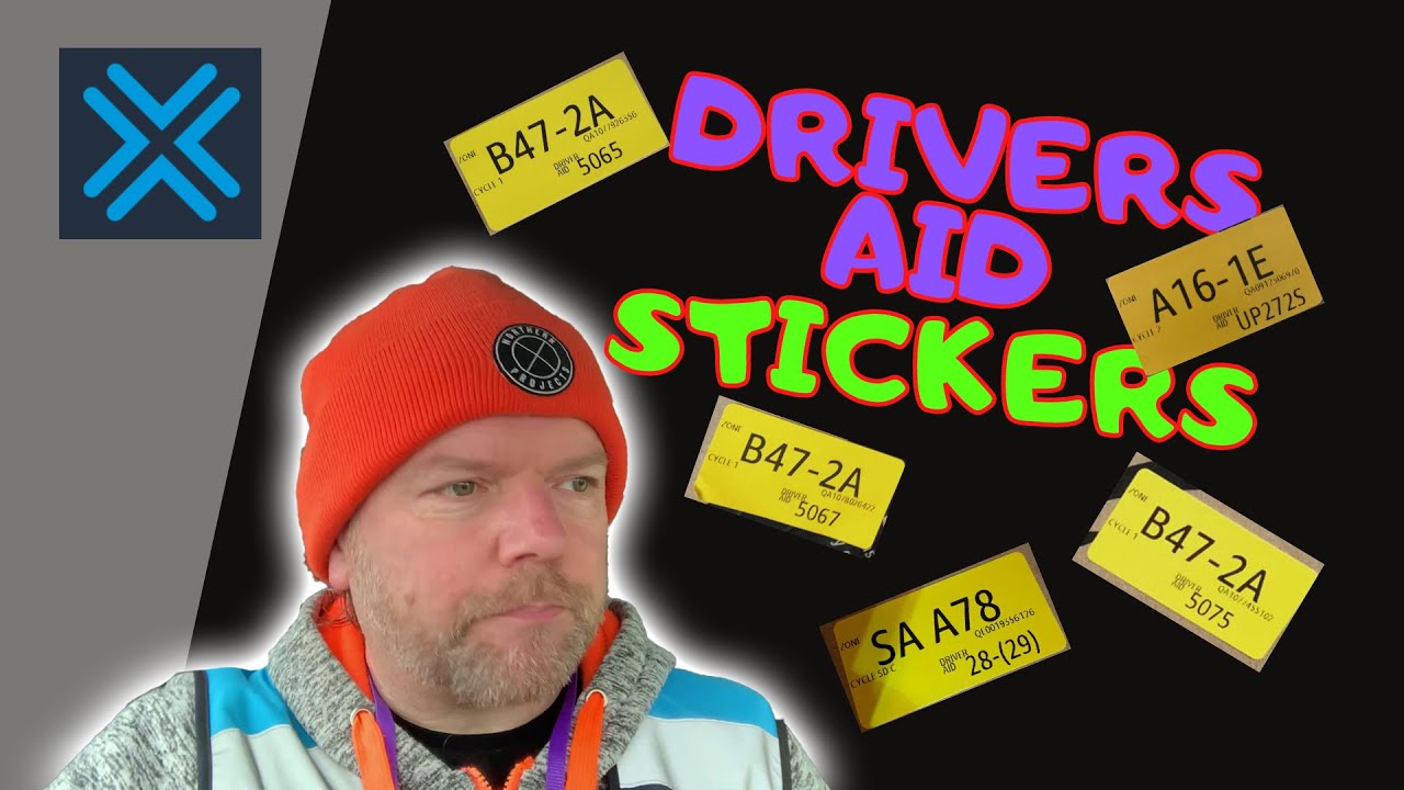 Amazon Flex Driver S Aid Stickers Youtube