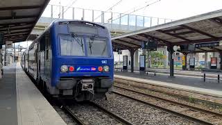 [RER C] Départ de Z 20500/Z 5600 Transilien de la gare de Juvisy