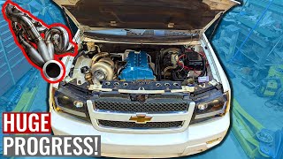 Building The ULTIMATE Turbo Manifold for the 800HP Trailblazer