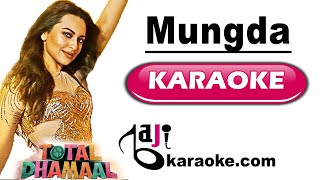 Mungda - Karaoke With Scrolling Lyrics - With Male Vocal & With Rap - Total Dhamaal - JyoticaTangri