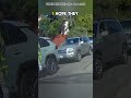 instant karma for this entitled driver