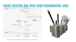 Shunt Reactors and Over Head Transmission Lines Ferranti Effect MATLAB SIMULINK