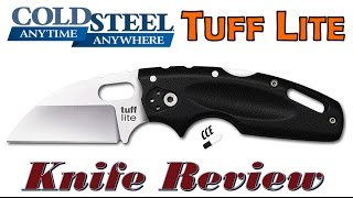 Review of the Cold Steel Tuff Lite.  A Very Useful EDC Knife.