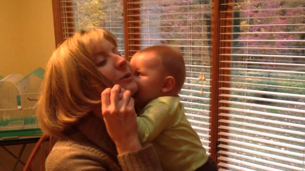 Baby Gives Mommy Kisses Sort Of Youtube