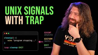 Responding to unix signals with `trap` - Bash Scripting Course (pt51)