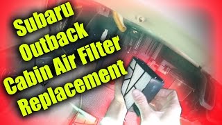 00-04 Subaru Outback Cabin Air Filter