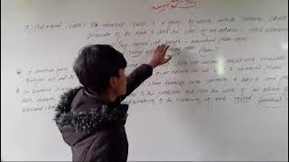 #Adverbial_clause presentation  student of class 8th of Oxford public school Bajaur Ramzan biology