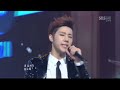 sbs infinite paradise 인기가요 20111030