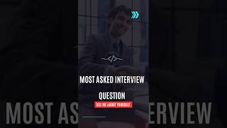 Tell me about yourself | Interview Question #1