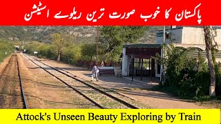 Pakistan’s Most Beautiful Jhalar Railway Station | Exploring Attock’s Unseen Beauty via Train