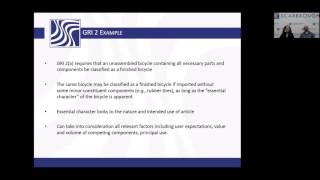 HTS Classification and General Rules of Interpretation