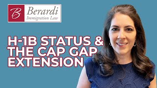 H-1B Status & The Cap Gap Extension