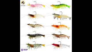 Zerek Absolute Shrimp | 3.5 -4.5 inch | 11g - 20g