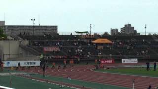 2015　北海道全中　陸上競技　男子100m　決勝