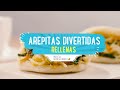 Receta: Arepitas divertidas rellenas