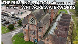 THE PUMPING STATION WHITACRE WATERWORKS 1872 - VICTORIAN CIVIC GOSPEL PUMPING HOUSE - 4K DRONE