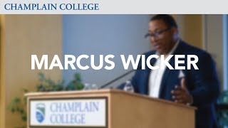Marcus Wicker—MLK Day Celebration Keynote | Champlain College