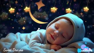 BABY SLEEP MUSIC🌙 Overcome Insomnia in 3 Minutes 🌙 Mozart Brahms Lullaby for Sweet Dreams