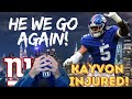 New York Giants Can NEVER Have Nice Things! Kayvon Thibodeaux OUT With Wrist Surgery!