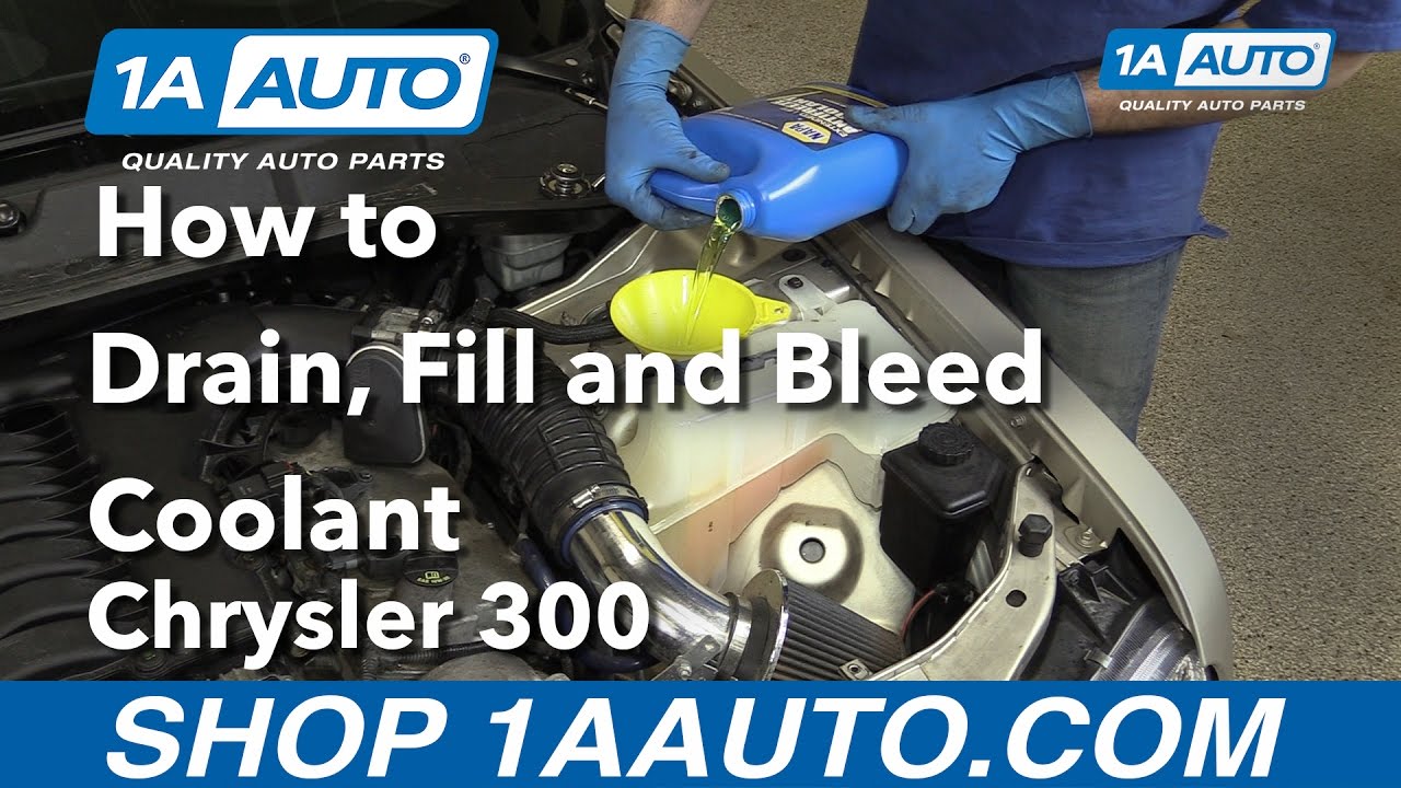 How To Drain Fill Bleed Radiator 2005 10 Chrysler 300 1a Auto How To Drain Fill Bleed Radiator 2005 10 Chrysler 300 1a Auto