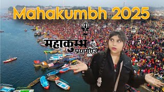 MahaKumbh 2025 l Finally  Mahakumbh Mela Pahunch Gaye 😍 l Prayagraj Mahakumbh Mela 2025