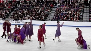 Haydenettes - USA | Senior Free Skate | 2025 U.S. Synchronized International Skating Classic