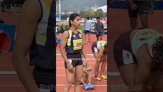 Sudeshna Shivankar Gold Medalist in 100M Race | 38th Uttarakhand National Games 20025