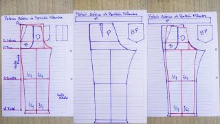 Patrón de pantalón para hombre FÁCIL Y RÁPIDO #tutorial #patron #costura #costuraparaprincipiantes