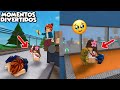 MURDER MISTERY 2 pero Soy MINI Miri en 2D (MOMENTOS DIVERTIDOS) MM2 Roblox