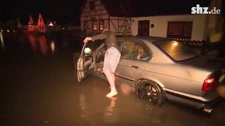 Unwetter über Schleswig-Holstein