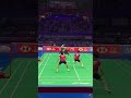 Nur izzuddin powerful smash ( live angle ) #badminton