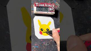 【ASMR】Drawing Pikachu in 40 Sec