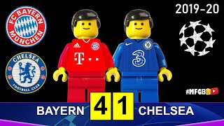 Bayern vs Chelsea 4-1 • Champions League 2019/20 in Lego • All Goals Highlights Lego Football