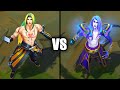 Heartsteel Kayn vs Odyssey Kayn Legendary Skins Comparison (League of Legends)