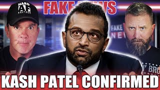 Kash Patel Confirmed - Drinkin' Bros Fake News 383