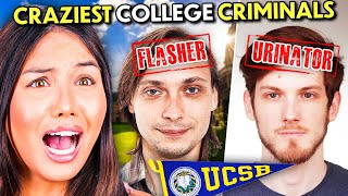 College Kids React To The Craziest College Criminals Of All Time!