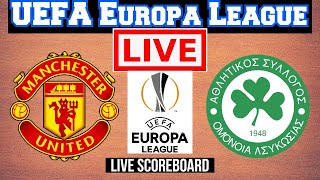 Live: Man United Vs Omonia | UEFA Europa League | Live Scoreboard | Play by Play