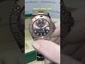 did you know this is a rolex with a rhodium dial u0026 platinum bezel