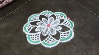 Tamil new year kolam easy kolam diffrent kolams beautiful rangolis