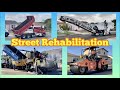 Street Rehabilitation (COMPLETE PROJECT) ~ ASPHALT MILLING & PAVING