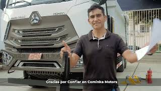 COMINKA   ENTREGA VOLQUETE SINOTRUK HOHAN N7G