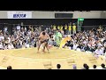 大相撲安芸場所 2019 10 26